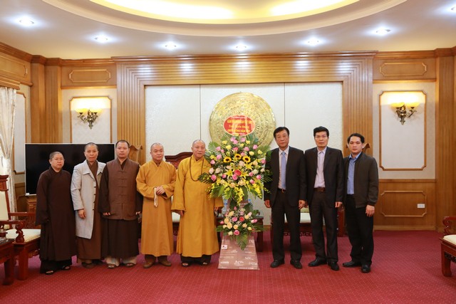 Tuyên Quang: BTS GHPGVN tỉnh thăm và chúc Tết lãnh đạo Tỉnh Tuyên Quang