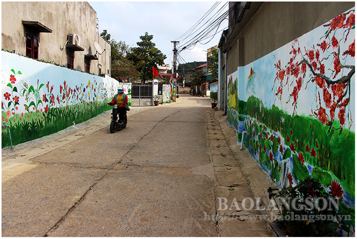 Đường giao thông tại khu DCKM thôn Phai Duốc, xã Mai Pha được nâng cấp, chỉnh trang nâng tầm diện mạo nông thôn