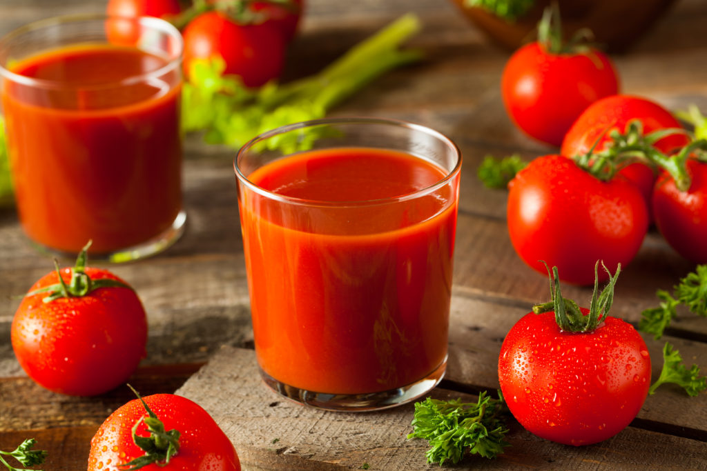 Nước ép cà chua có tác dụng ngăn ngừa ung thư tuyến tiền liệt - Ảnh: Getty