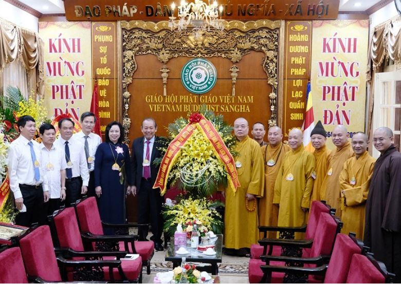 Phó Thủ tướng Thường trực Trương Hòa Bình chúc mừng Đại lễ Phật đản Phật lịch 2564, dương lịch 2020