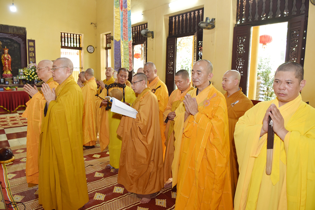 Hà Nội:Tùng lâm chùa Quán Sứ tổ chức Lễ bạch an cư kiết hạ PL.2564 – DL. 2020