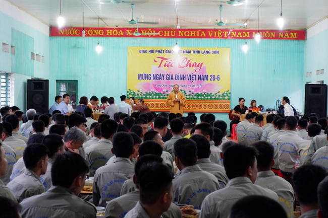 Phật giáo tỉnh tổ chức tiệc chay mừng Ngày Gia đình Việt Nam 28-6