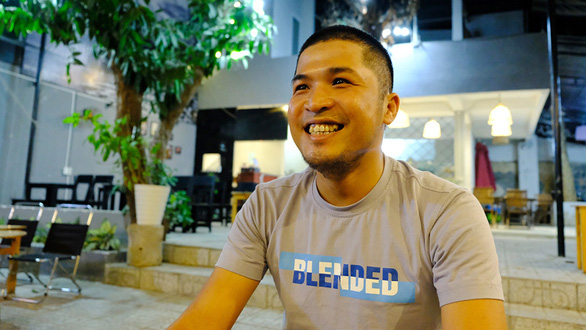 Anh Võ Minh Duy, chủ nhân xe cấp cứu từ thiện Hoàng Phúc Car - Ảnh: TRẦN MAI