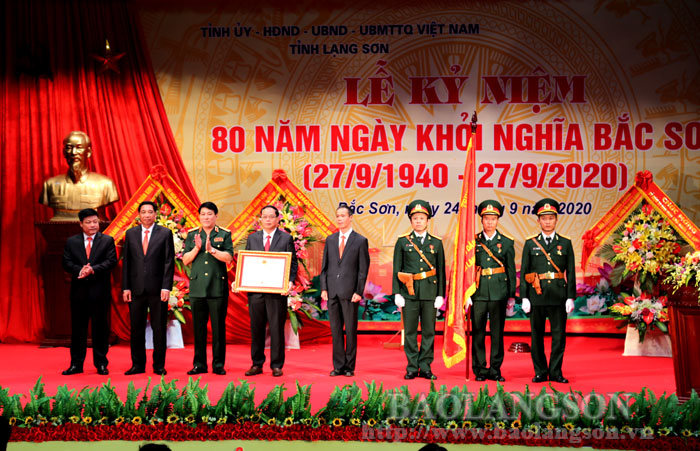 Lạng Sơn long trọng kỷ niệm 80 năm ngày Khởi nghĩa Bắc Sơn