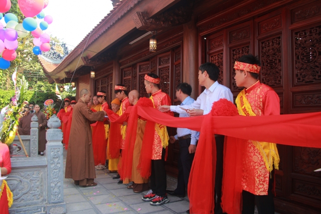Thái Bình: Khánh thành chùa Tây Am sau 3 năm xây dựng