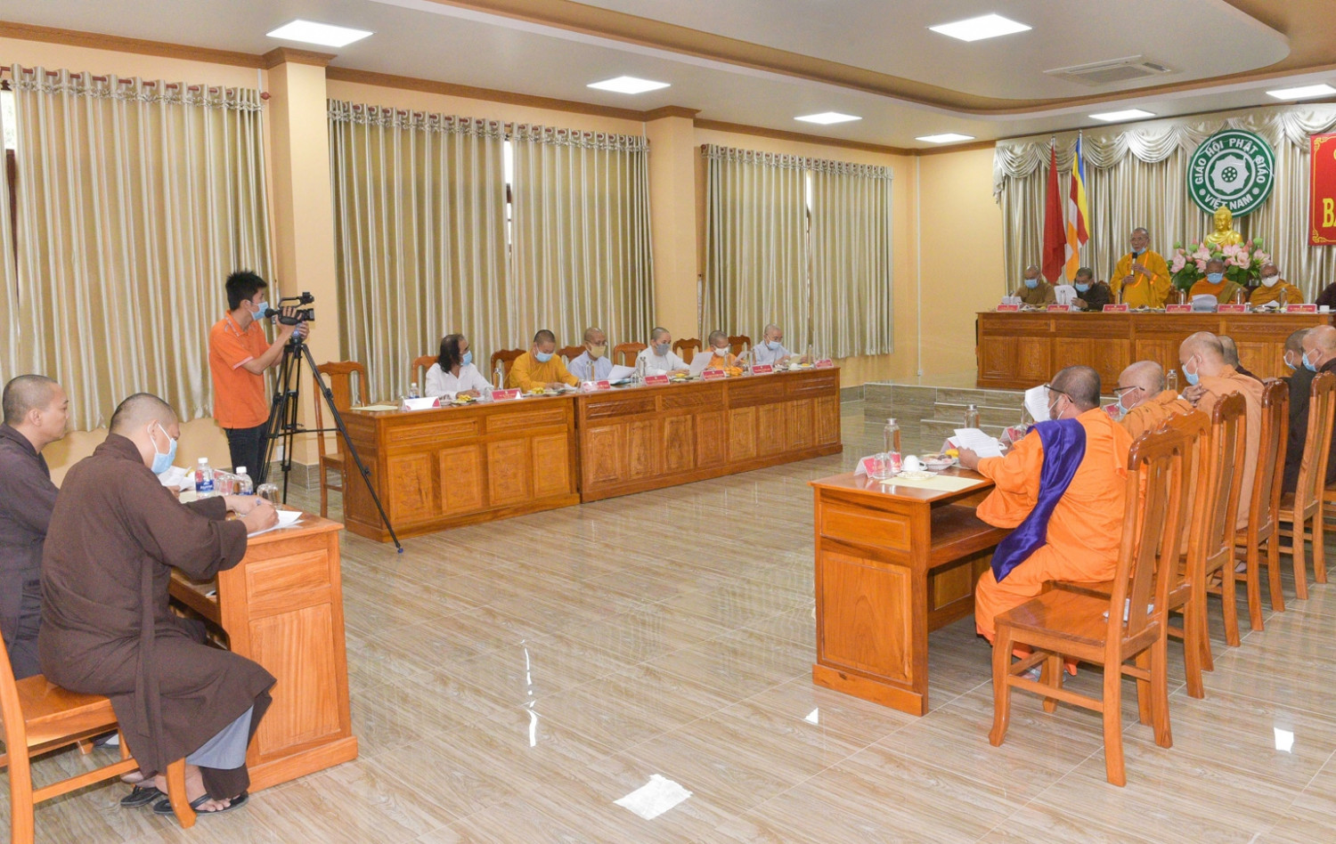 Ban Thường trực BTS họp, triển khai chuẩn bị Đại hội đại biểu Phật giáo cấp quận huyện