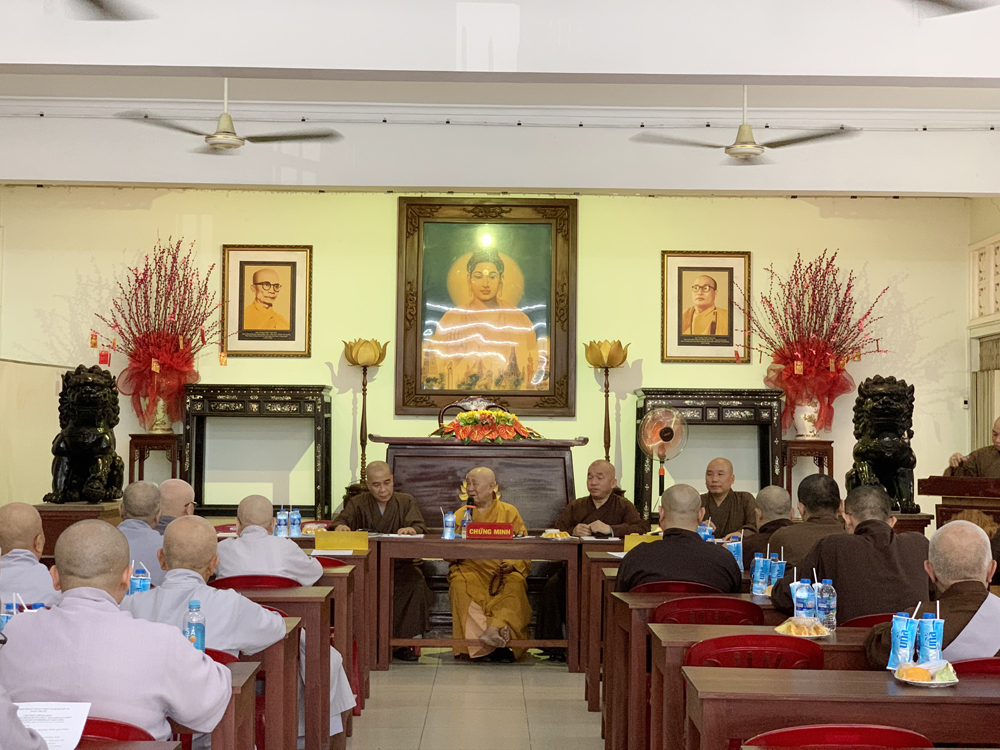 HT.Thích Như Tín đóng góp ý kiến trong việc tổ chức Đại hội đại biểu Phật giáo sắp tới