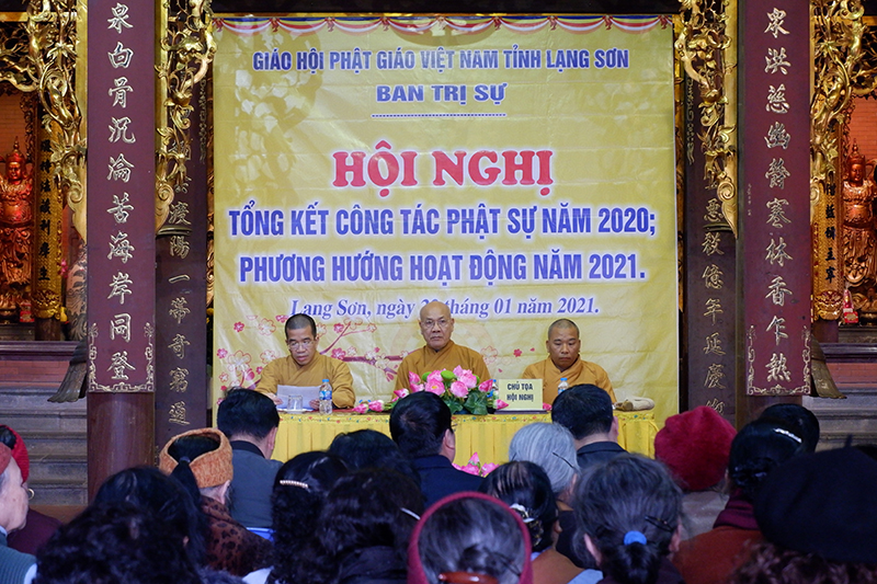 Lạng Sơn: Phật giáo tỉnh Tổng kết công tác Phật sự năm 2020