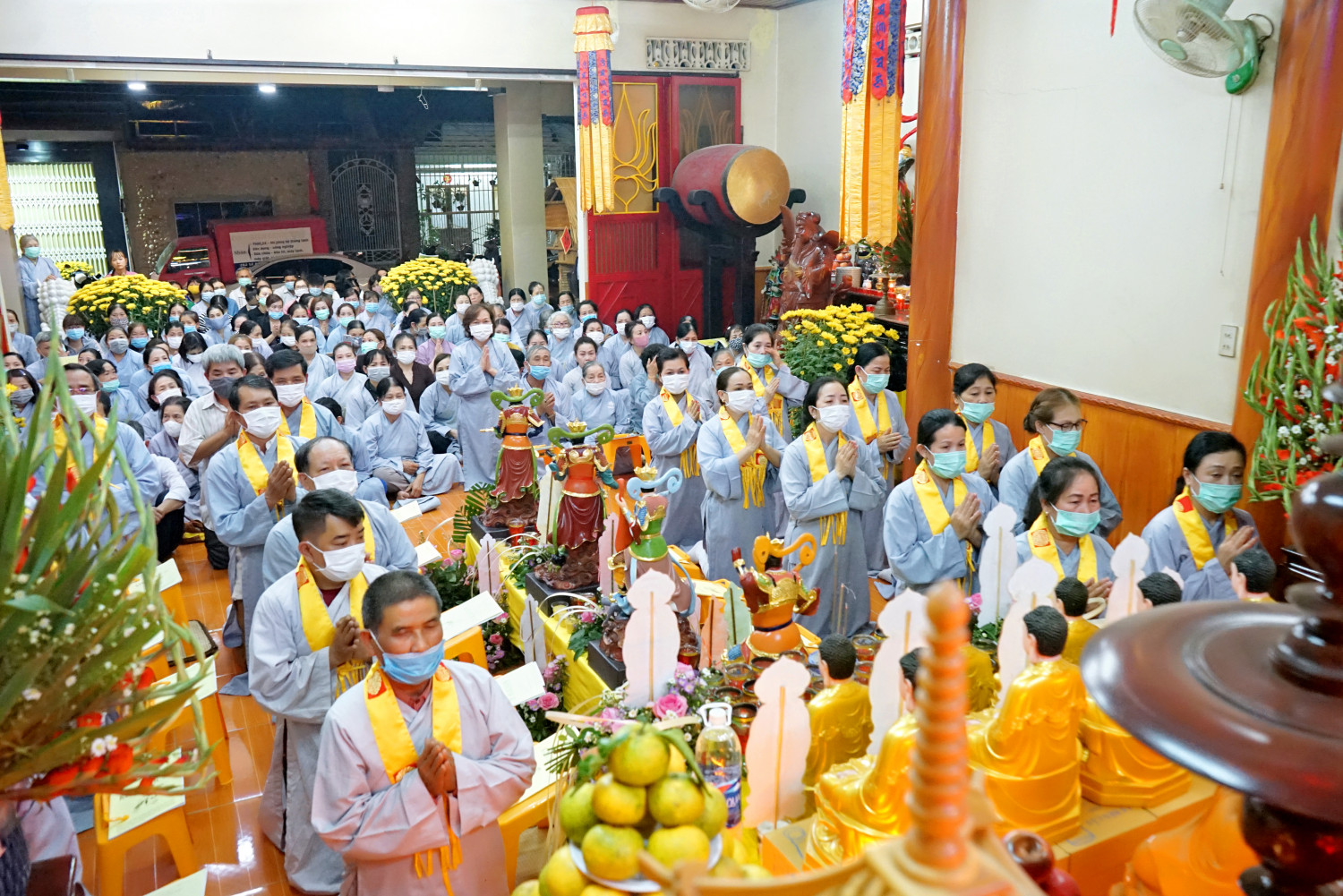Kon Tum: Lễ tạ đàn Dược Sư cầu an tại chùa Phước Lâm