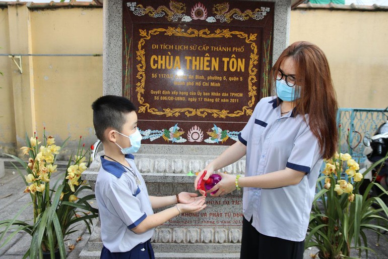 Câu lạc bộ Thanh Thiếu niên Phật tử chùa Thiên Tôn (quận 5) sinh hoạt trở lại
