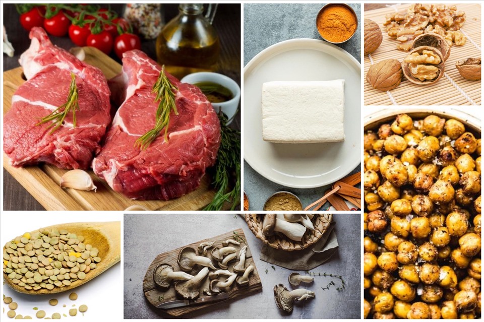 5 thực phẩm giàu protein từ thực vật có thể thay thế cho thịt