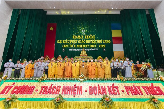 Thừa Thiên – Huế: Đại hội Đại biểu Phật giáo huyện Phú Vang lần thứ II, nhiệm kỳ 2021-2026