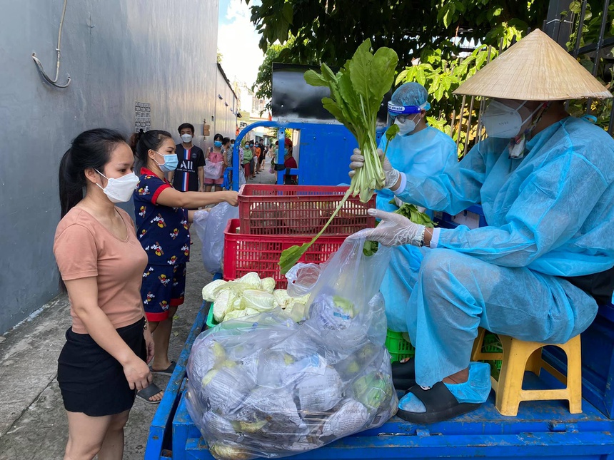 “Chợ 0 đồng di động” là hoạt động được anh Quang Khải mở ra hơn một tuần nay.