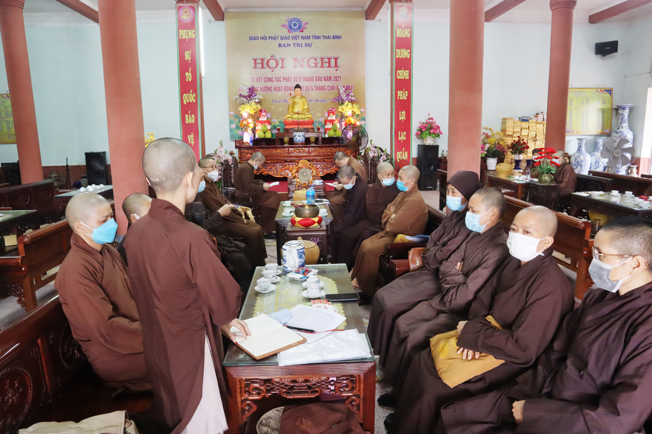 Thái Bình: Phân ban Ni giới tỉnh họp triển khai một số Phật sự quan trọng