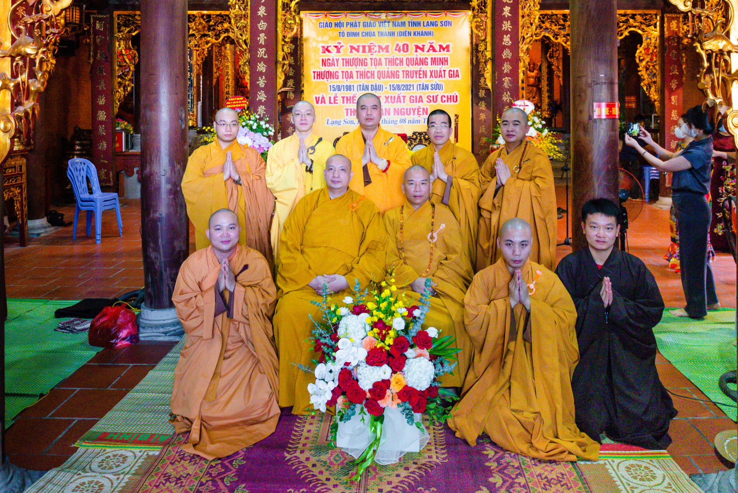 Lạng Sơn: Lễ Thế phát xuất gia tại chùa Thành