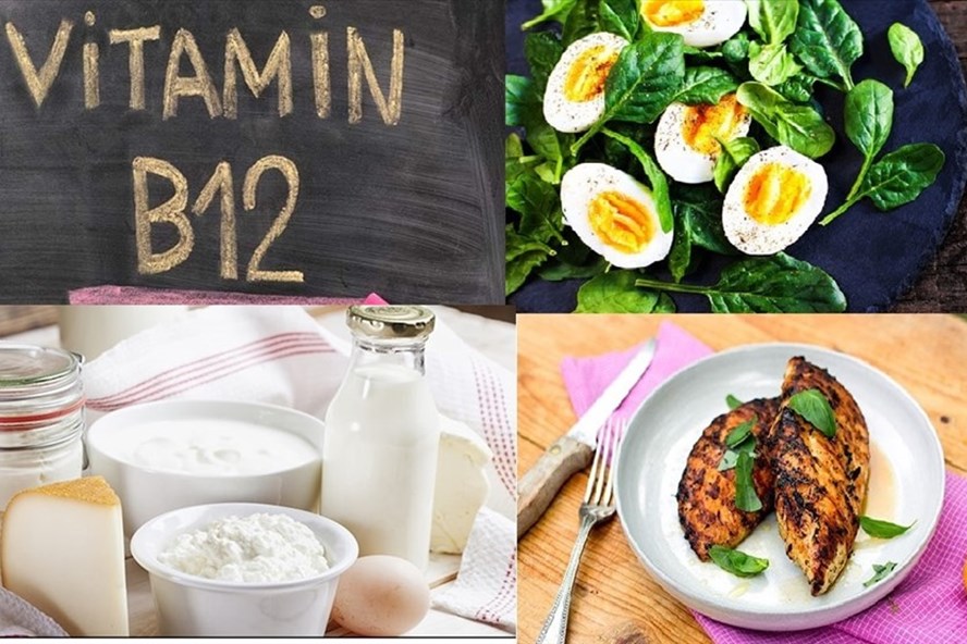 Những thực phẩm chứa nhiều vitamin B12. Ảnh minh hoạ: Nhật Quang.