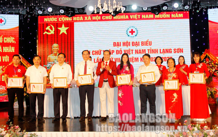 Đại hội đại biểu Hội Chữ thập đỏ tỉnh nhiệm kỳ 2022 - 2027