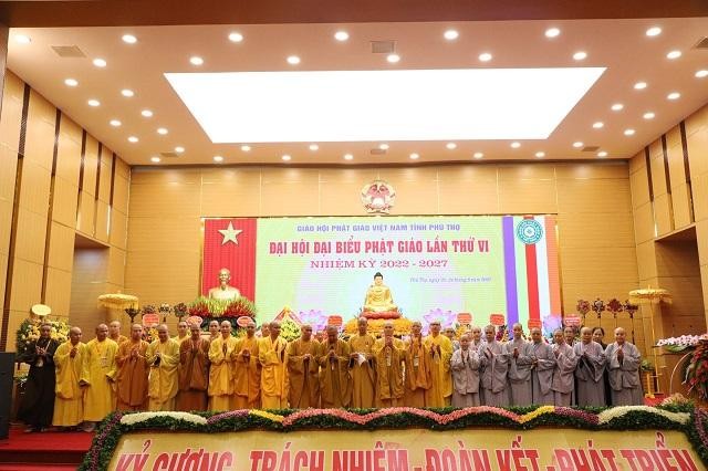 Phú Thọ: Thượng tọa Thích Minh Nghiêm được tái suy cử Trưởng ban Trị sự tỉnh nhiệm kỳ 2022-2027