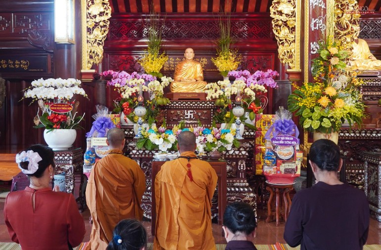 Tưởng niệm Đại lão Hòa thượng Thích Tâm Châu tại tu viện Vĩnh Nghiêm