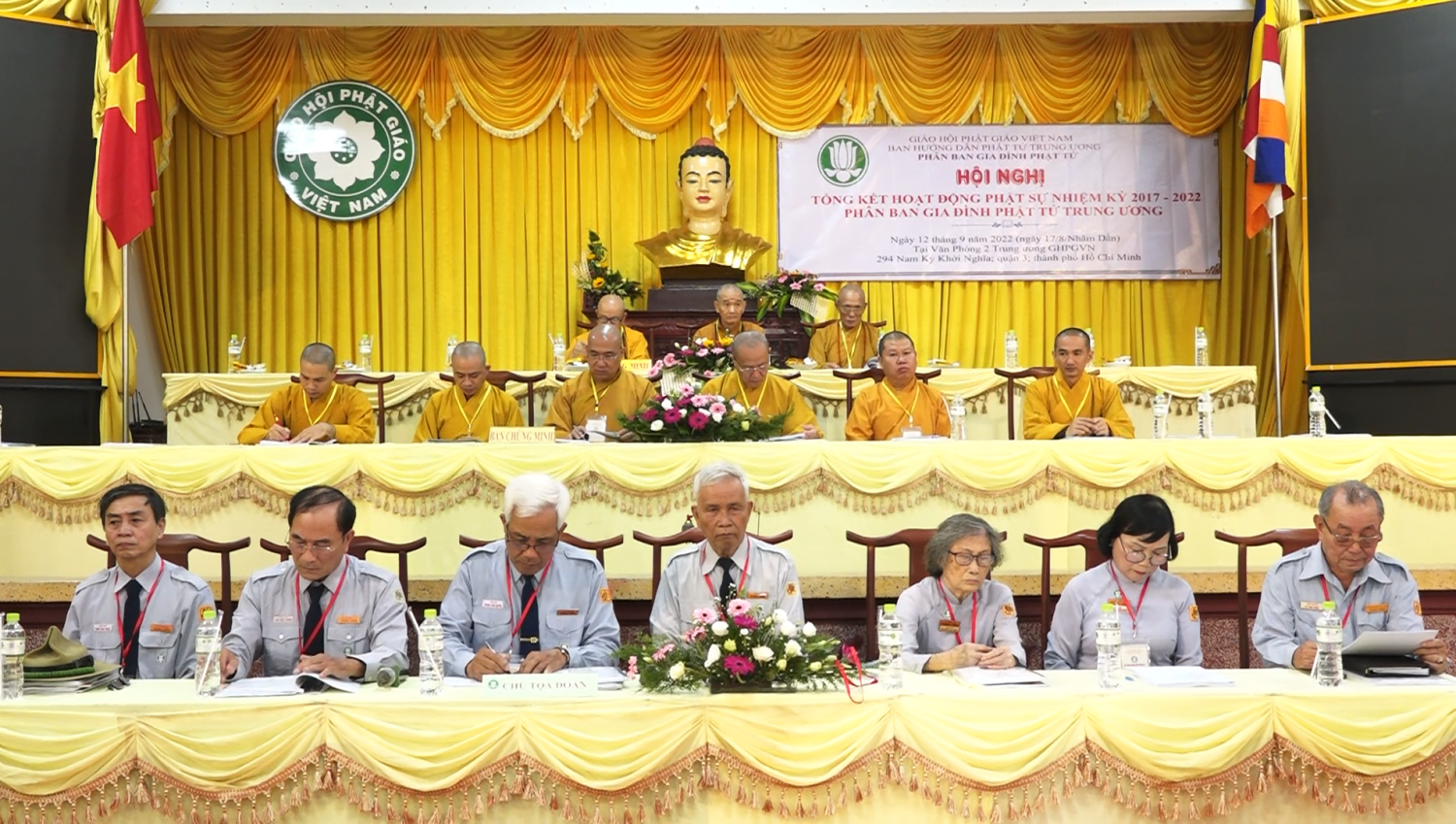 TP.HCM: Phân ban Gia đình Phật tử Trung ương tổng kết nhiệm kỳ 2017 - 2022