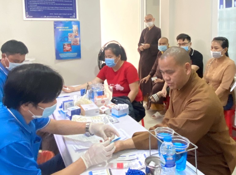 Ban Trị sự Phật giáo TP.Vũng Tàu tổ chức hiến máu tình nguyện cuối năm