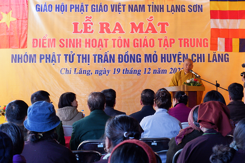Lạng Sơn: Lễ ra mắt điểm sinh hoạt tôn giáo tập trung