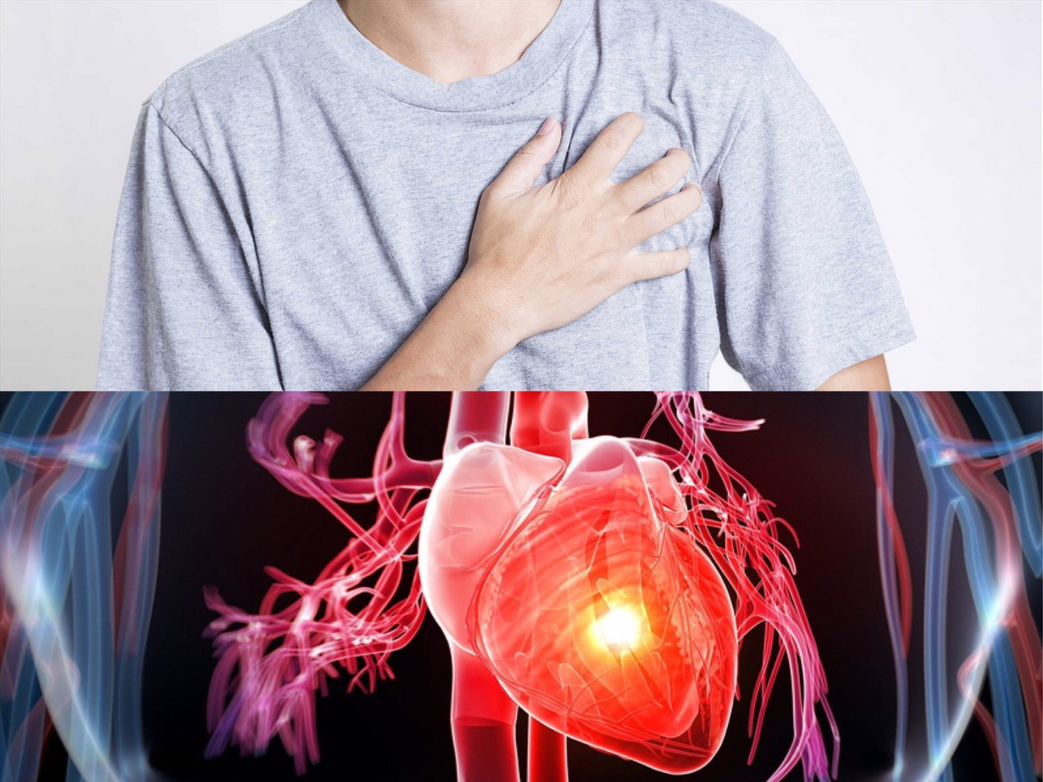 Hồi hộp đánh trống ngực là một triệu chứng không đặc hiệu xuất hiện khi có bất thường về nhịp đập của quả tim. Ảnh đồ họa: Hương Giang