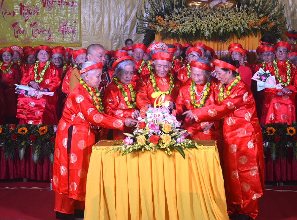 Đại lễ Chúc thọ đầu xuân Quý Mão tại chùa Thành