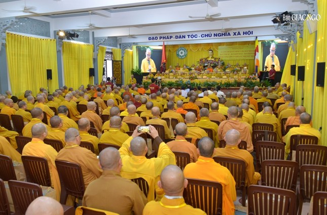 Lễ ra mắt các Ban tổ chức tại Văn phòng II TƯGH - thiền viện Quảng Đức (TP.HCM)