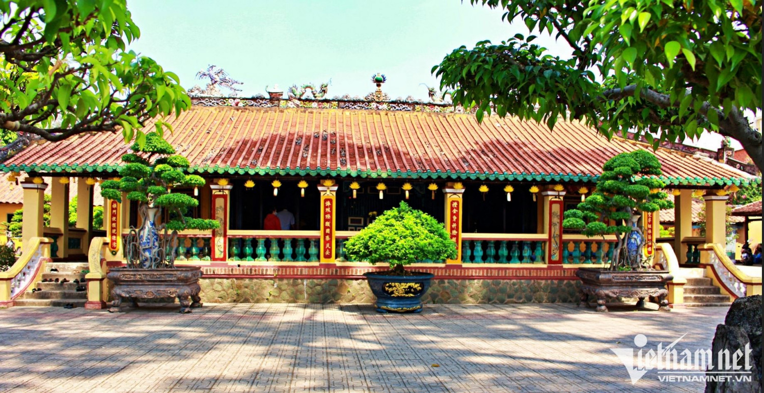 Một góc chùa Hội Khánh, một trong những danh lam cổ tự tại Bình Dương.