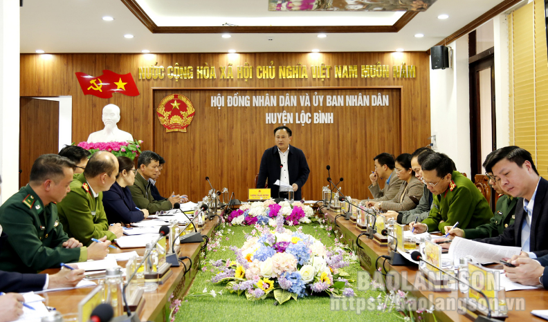 Đồng chí Lương Trọng Quỳnh, Phó Chủ tịch UBND tỉnh kết luận buổi kiểm tra