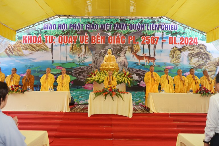 Đà Nẵng: Phật giáo Q.Liên Chiểu tổ chức khóa tu “Quay về bến giác”