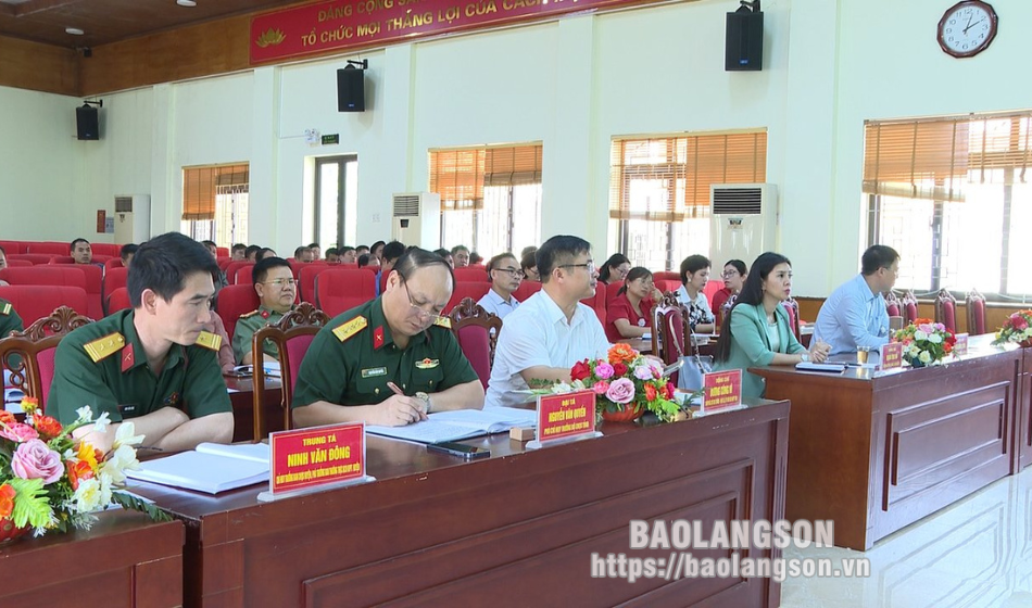 Lộc Bình: Sơ kết 5 năm thực hiện Nghị định số 21 của Chính phủ về khu vực phòng thủ
