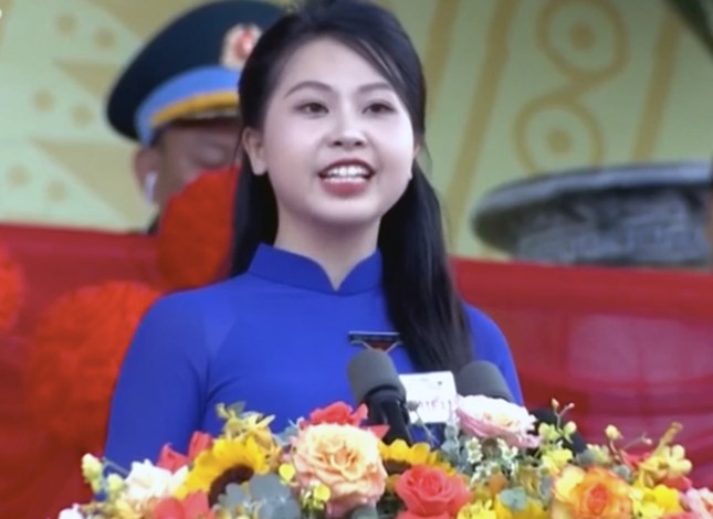 Cô gái 9x phát biểu tại lễ kỷ niệm 70 năm Chiến thắng Điện Biên Phủ là ai?