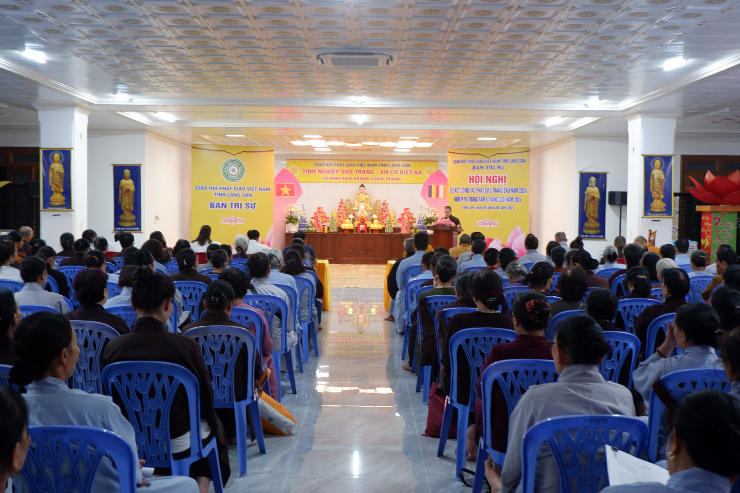 Lạng Sơn: Ban Trị sự GHPGVN tỉnh sơ kết hoạt động Phật sự 6 tháng đầu năm 2024