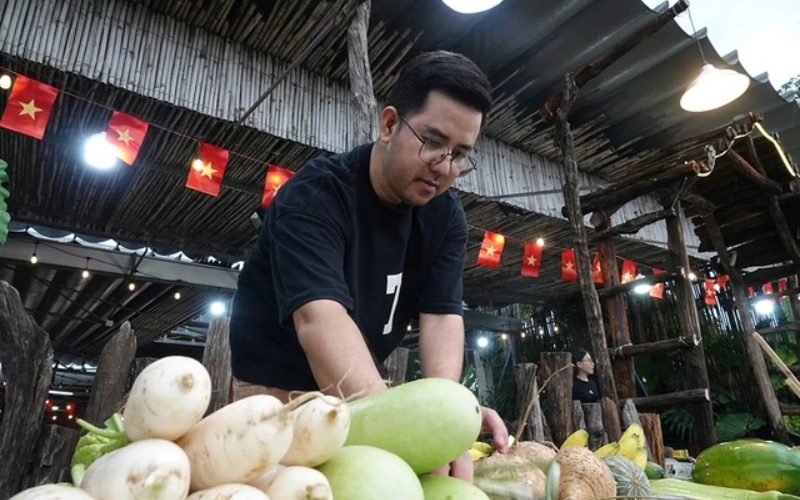 Quầy rau 0 đồng ấm lòng người lao động nghèo tại Cần Thơ