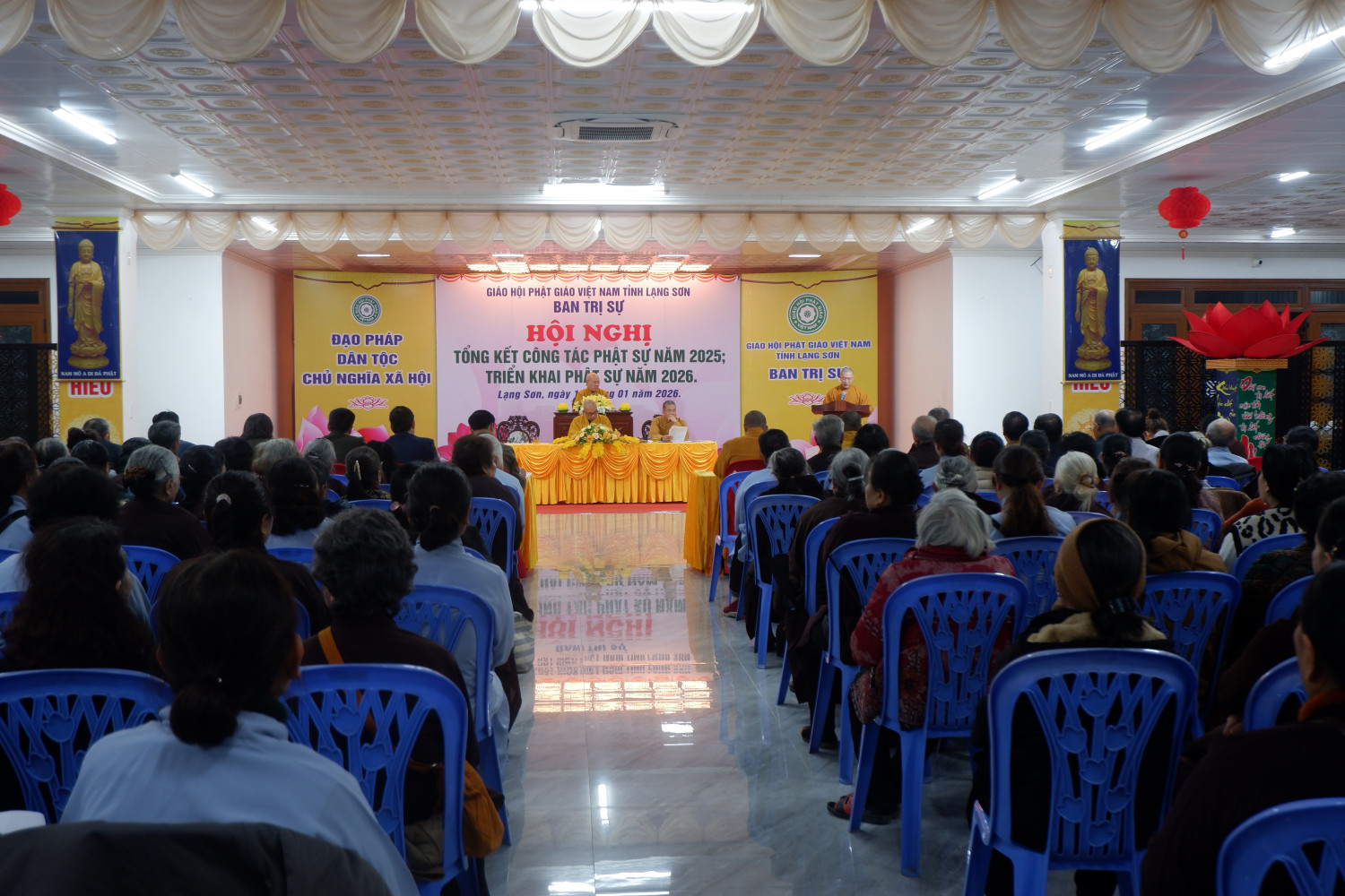 Lạng Sơn: Phật giáo tỉnh Tổng kết công tác Phật sự năm 2025