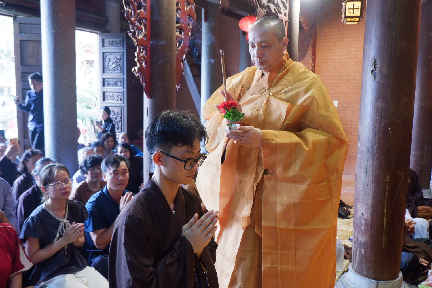 Lạng Sơn: Trang nghiêm lễ Xuất gia tại chùa Thành