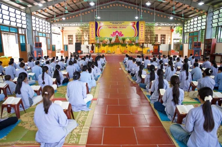 Phú Thọ: Khóa sinh hoạt Phật pháp mùa hè tại chùa Linh Quang